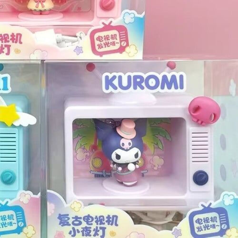 MINISO Kuromi TV Model Figure Toy LED Night Light Gift